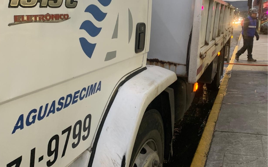 Corte de emergencia se produce en Barrio Estación